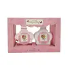 Novelty paper box rose shower gel christmas gift set