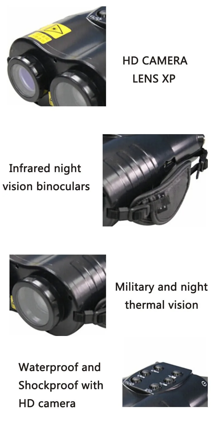 High Power Thermal Infrared Night Vision Binoculars