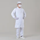 2019 Most Popular Reusable 1000 Protective Class ESD Clothes Cleanroom Antistatic Overall Garment