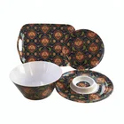 Royal Light Green Melamine Dinnerware Set, Melamine Dinner Set