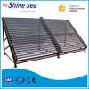 2000 litre vacuum glass tube solar hot water manifold solar water heaters project