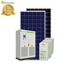 Large PV Kit 50kw 100kw 200kw 500kw Solar Energy System Solution for Commercial Building