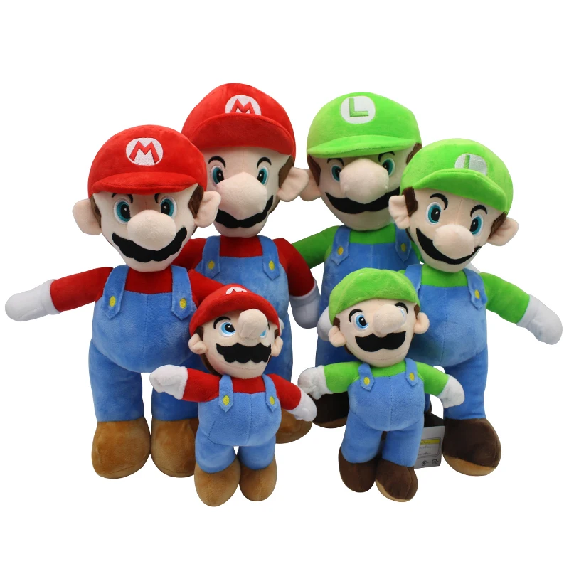 (Großhandel) Super Mario plüsch puppe, hohe qualität spiel Mario Gefüllte plüsch spielzeug, mario Bros PP Baumwolle Abbildung puppe für geschenk