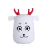 Rechargeable Cute Christmas Automatic Silicone Deer Animal Shape 3D LED Baby Night Light Lamp for Kids
