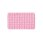 Hot tub anti slip eco-friendly PVC embossed shower 3D bath mat custom shower mat