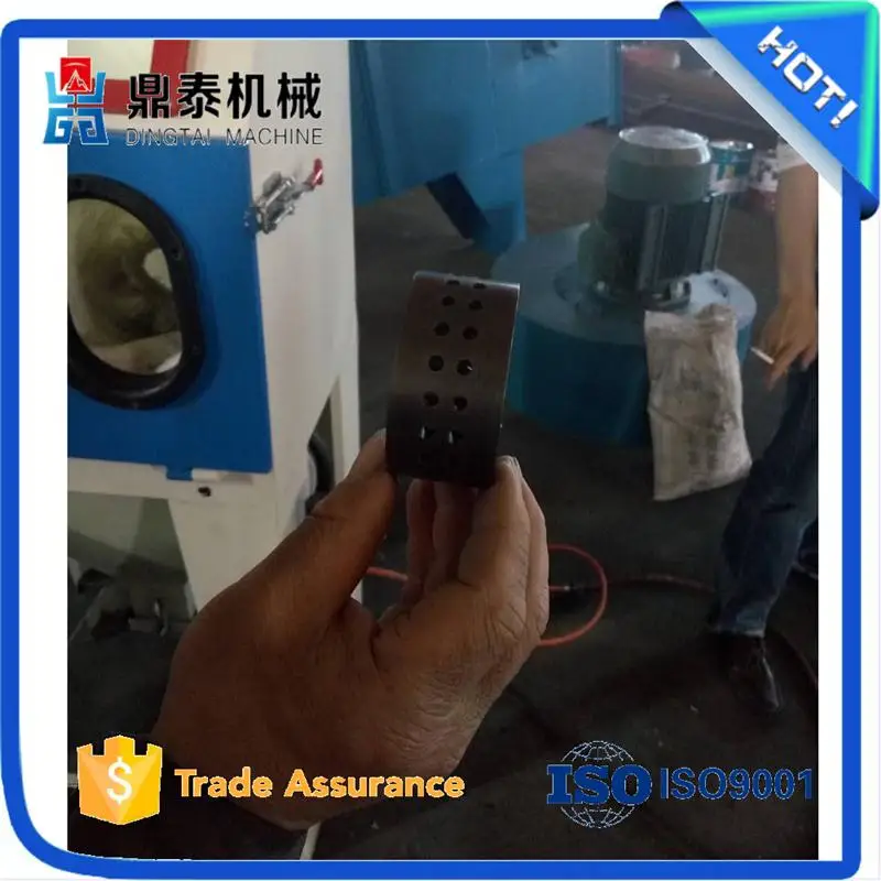 High efficiency sand blasting cabinet, rust remover machine