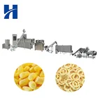 China Manufacture Wheat Corn Rice Flour Puffed Snack Foods Making Production Line Extruder Machine Low price