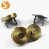 high quality 14mm 18mm diameter metal snap fastener diy magnetic button for bags