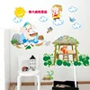 Kids Famous Cartoon Tree Monkey King Story Wall Stickers Living Room Kids Room Nursery Home Decor