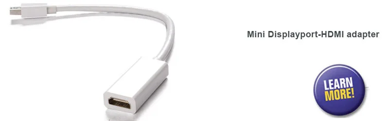 Mini displayport to HDMI adapter-link