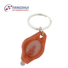 Hottest girls blank sublimation brand keychain+insert photo acrylic printed plastic key chain