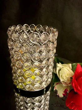 Glass Candle Holder Wedding Favors Wedding Decoration Crystal