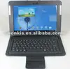 Newest Bluetooth Leater Keyboard Case for galaxy Note 2 (N8000, N8010)