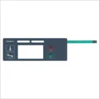 3 button membrane switch keyboard with lcd window