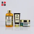 Private Label Plant Extract Moisturizing Hair Care Product Anti-Hair Loss Shampoo Conditioner and Hair Mask Set