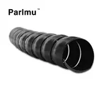 Wear resistant black cambered surface hose cable spiral wrap