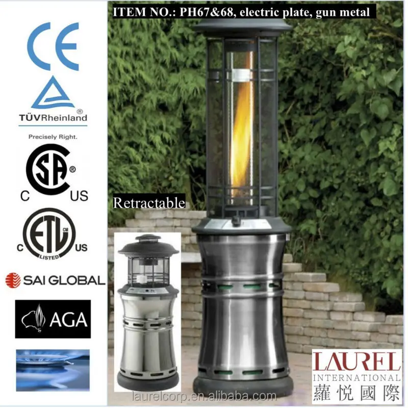 Inferno Series Flame Gas Patio Heater Buy Radiant Flame Gas Patio