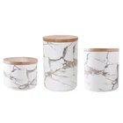 Candle Lid Lid With Lid High End Glass Candle Containers With Wooden Lid Candle Glass Jar With Lid