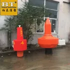 Marine Steel Plate Buoy Navigation Beacon Polyethylene Float