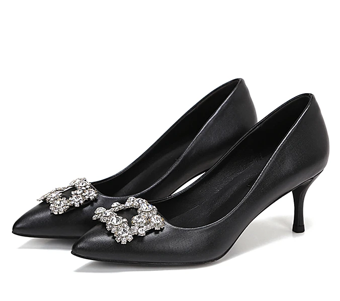 black wedding shoes low heel