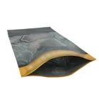 Stand up ziplock bag package organic matcha green tea pouch / aluminum foil tea bag
