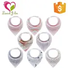 Super Soft and Durable 100% Cotton Baby Bandana Drool Bib