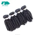 2017 new products spring curl 7a grade 3 bundles affordable human hair weave prices