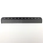 HOT selling stainless steel hair comb double teeth metal comb