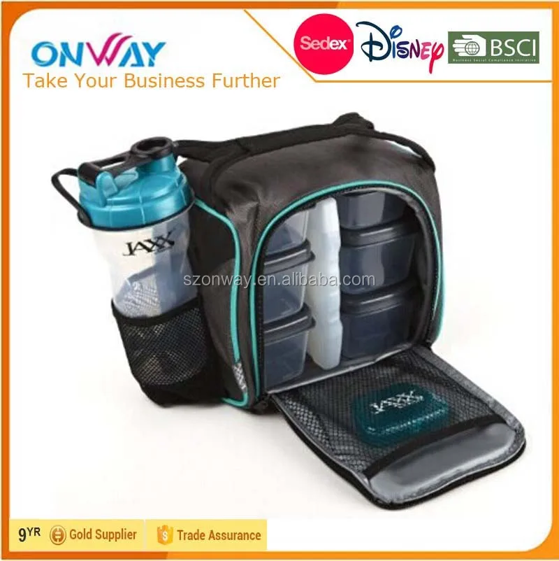 kustom prep makan siang tas pendingin dengan wadah dengan kustom prep makan siang tas pendingin dengan wadah dengan