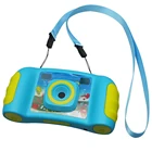 High quality beautiful design colorful kids camera toy with gaming function gift for children