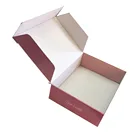 Custom printed unique corrugated cardboard shipping mailer box for clothes
