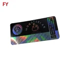 Customized hologram logo 10ml bottle stickers