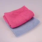 Smooth Cleaning Woven Dish Microfiber Waffle Cloth