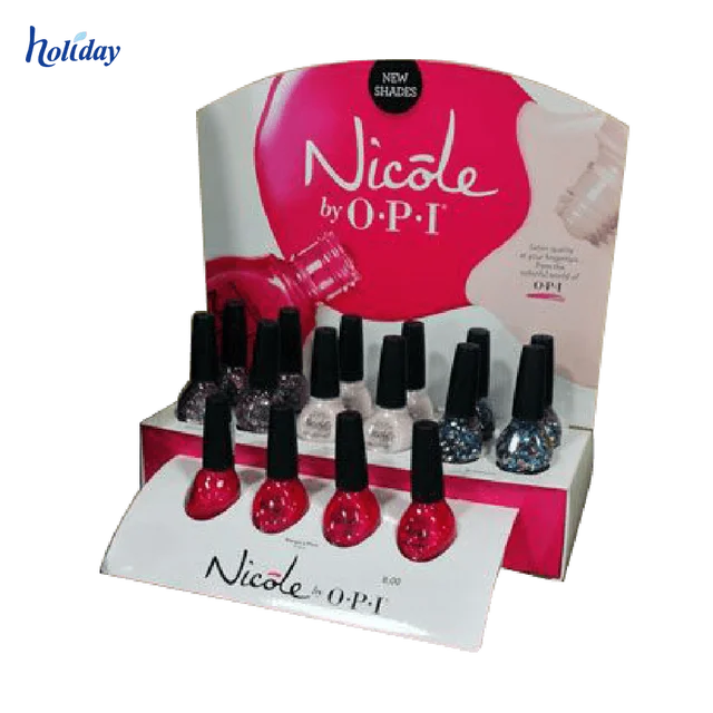 cosmetic/makeup counter display racks cardboard lipstick counter