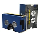 DIY virtual reality custom brand logo printing VR Google Cardboard v2 foldable vr glasses