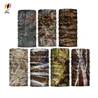 Digital-printing Multifunctional Camouflage Tube Seamless Custom Fishing Cooling Headwear Bandana