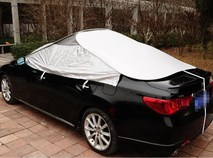 Portable Retractable Car Coverrolled Up Sun Shade Car Cover Buy