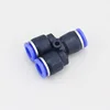 PY Type Union Plastic Pneumatic Air Fitting Y One Touch In Fitting