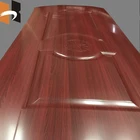 Interior Door Panel 4mm Interior Door Shutter Hdf/mdf Red Oak Melamine Raised Panel Door Skin