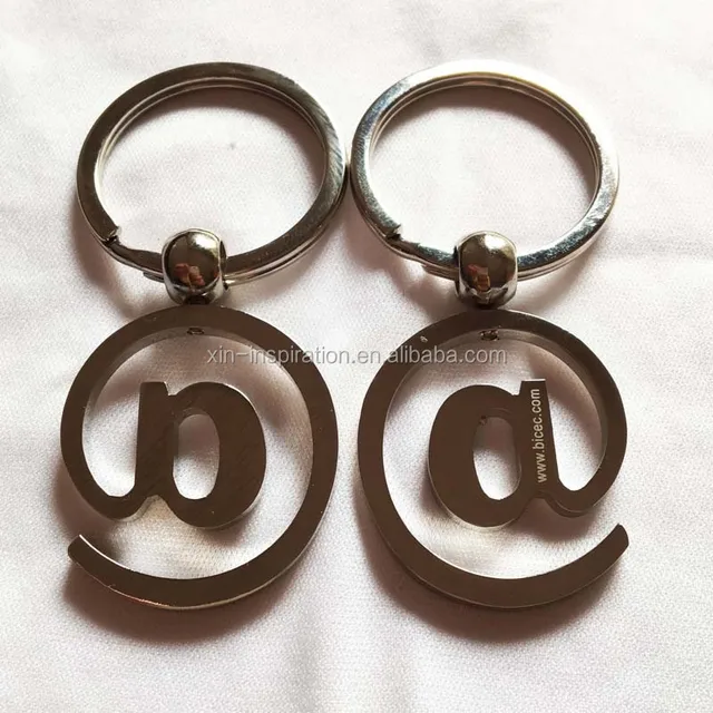 custom keychain, stainless steel stamped key chain, key ring