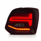 VLAND Factory LED TAIL LIGHT FOR 2011-2017 LED VENTO POLO tail lamp turn signal with sequential indicator Rear light