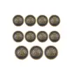HYD Antiqued Bronze Metal Blazer Button Set - Crown Lion- For Blazer, Suits, Sport Coat, Uniform Uniform Button Factory China