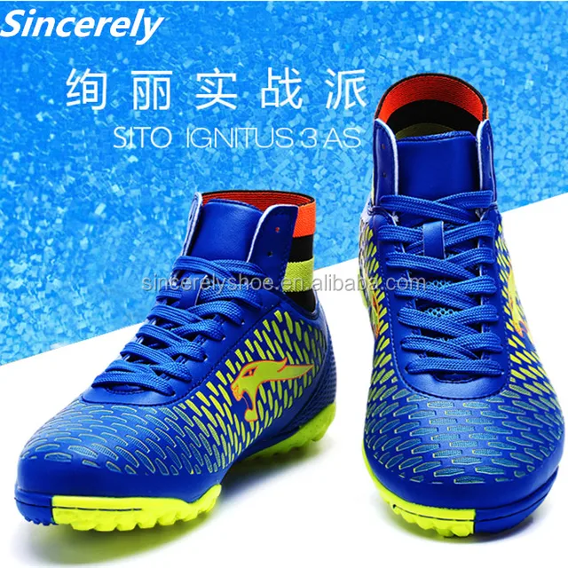 2018 wholesale oem new fashion sport man soccer boots