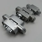 23*95mm Zinc Alloy 3D Adjustable 180 Degree Solid Casting Invisible Concealed Hinge for Wooden Open Door