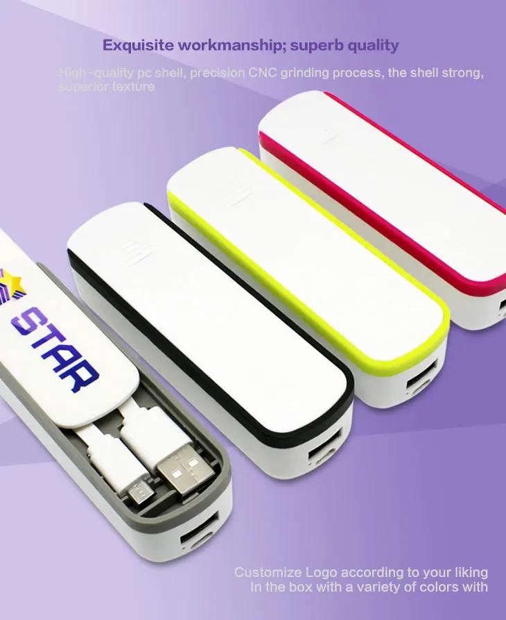 2018 New wireless power bank 2000mAh built in cable mobile charger power bank - ANKUX.COM