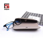 2019 new custom big soft leather sunglass bag