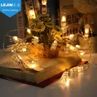 Factory valentine's day decorative retro ambience dangling glimmer battery b k starry led photo clip string lights