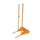 High quality Mobile cast iron badminton net stand badminton post for sale gym equipment