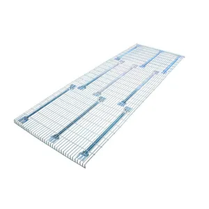 metal storage galvanized wire mesh decking for warehouse rack
