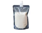 Custom Printed Clear Drink Reusable Food Spout Pouch Plastic Liquid stand up clear Spout Pouch